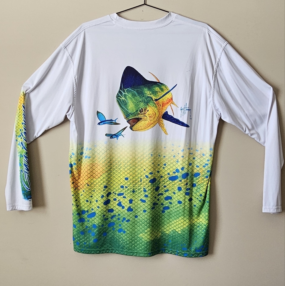 Guy Harvey Performance Long Sleeve Fishing T-Shirt